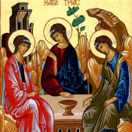 MOST HOLY TRINITY: The grace of the Lord Jesus Christ and the love of God and the fellowship of the Holy Spirit be with you all.	