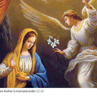 4TH OF ADVENT The maiden is with child...Emmanuel, a name which means “God is with us”	