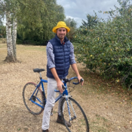 EDWARD MARSHALL: FUND RAISING CYCLE RIDE—TODAY