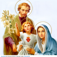 HOLY FAMILY Let the message of Christ, in all its richness, find a  a home with you.